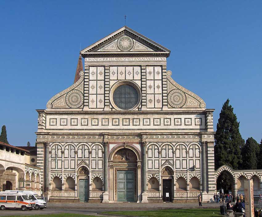 Leon Battista Alberti - Santa Maria Novella 1470